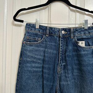 Zara Wide Straight Leg Jeans